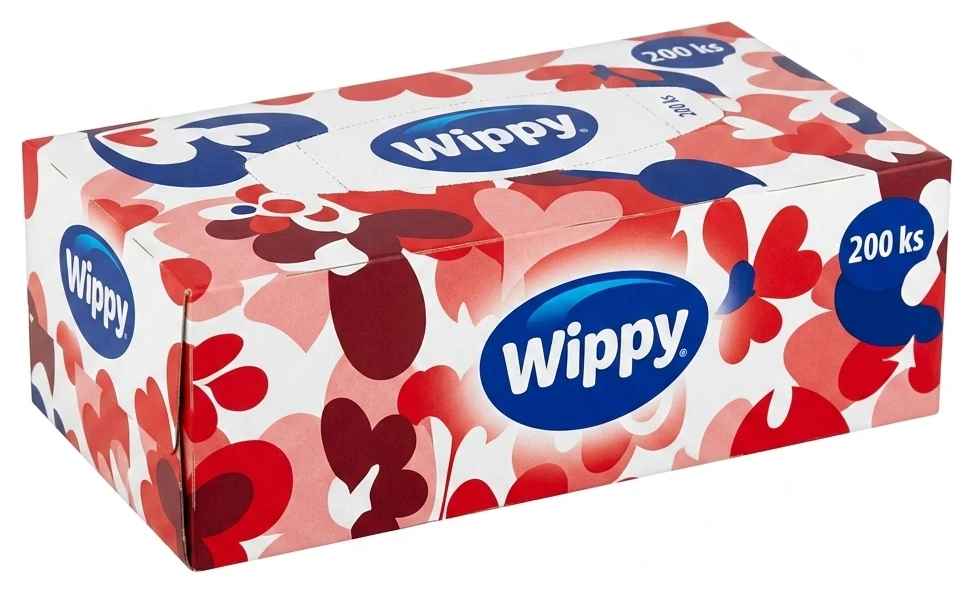 Kapesníky Wippy box, 2vrstvé