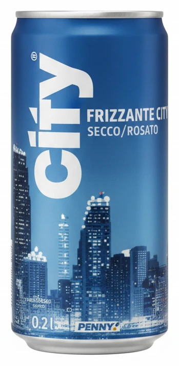 Frizzante City Secco/Rosato plech