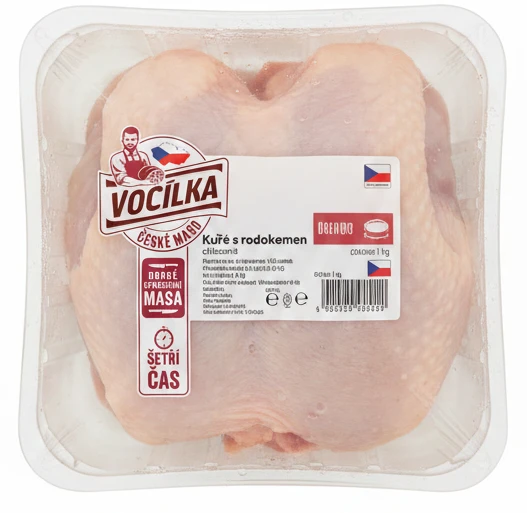 Kuře s rodokmenem chlazené