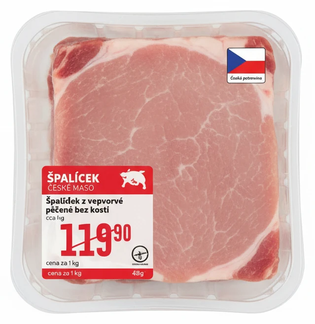 Špalíček z vepřové pečeně bez kosti