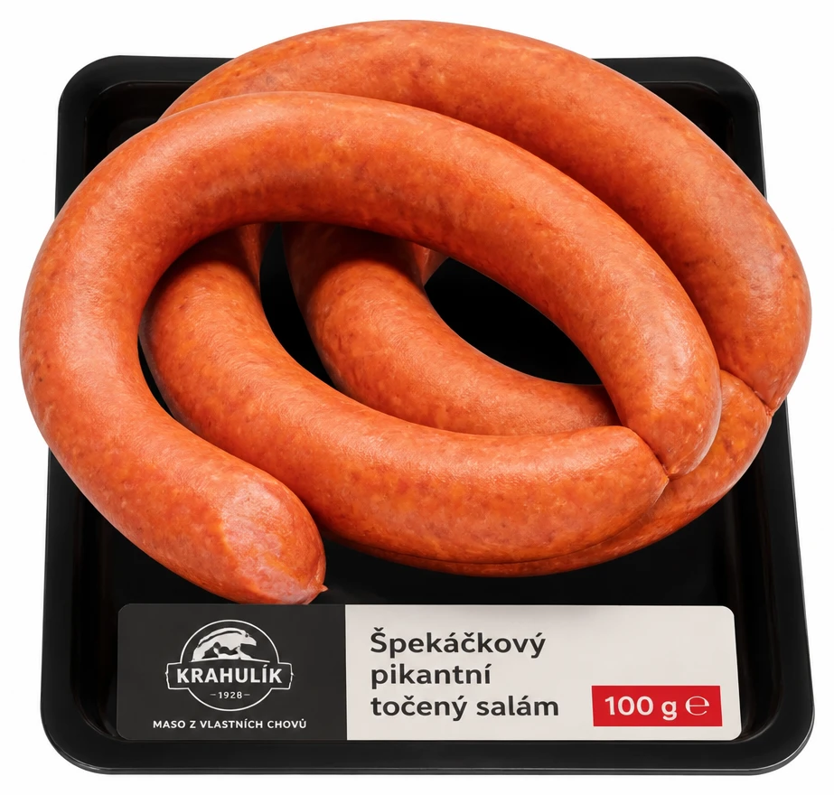 KRAHULÍK Špekáčkový pikantní točený salám