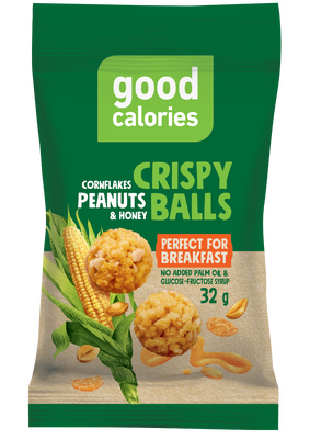 good calories Křupavé kuličky, arašídy s medem
