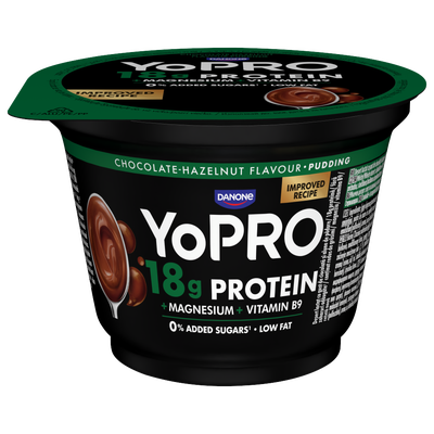YoPRO Proteinový  puding s čokoládovo-lískooříškovou příchutí