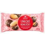 Linecké rohlíčky Karlova Koruna polomáčené