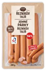Jemné párky Řezníkův talíř