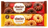 Věnečky Enjoy žloutkové, kakaové