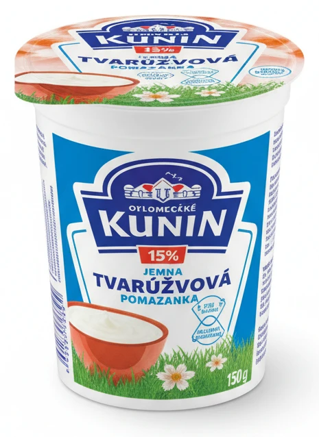 GURMÁN KLUB Jemná tvarůžková pomazánka