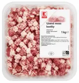 Uzené maso kostky