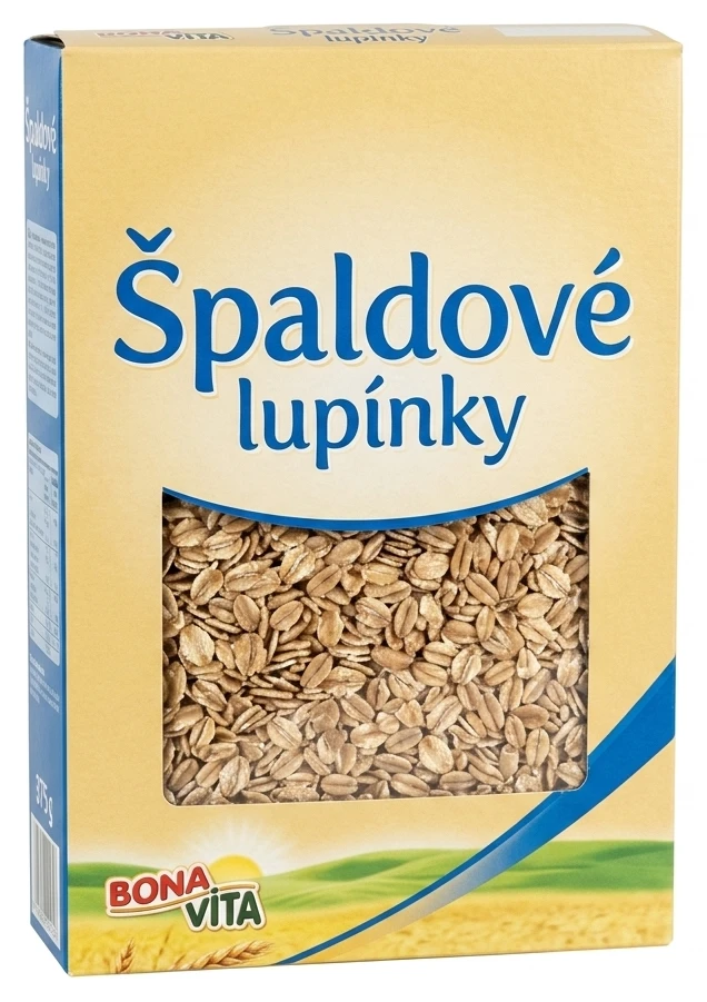 BonaVita lupínky špaldové, pohankové