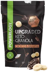 Powerlogy Upgraded keto granola čokoláda a banán