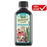 Maxi Vita Herbal Bylinný elixír průduškový jitrocel mateřídouška echinacea + vitamin C 200ml