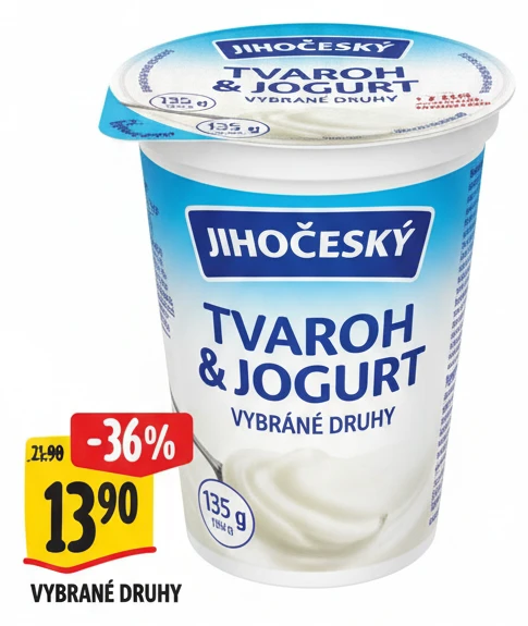Jihočeský tvaroh & jogurt