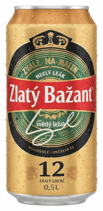 Zlatý Bažant světlý ležák