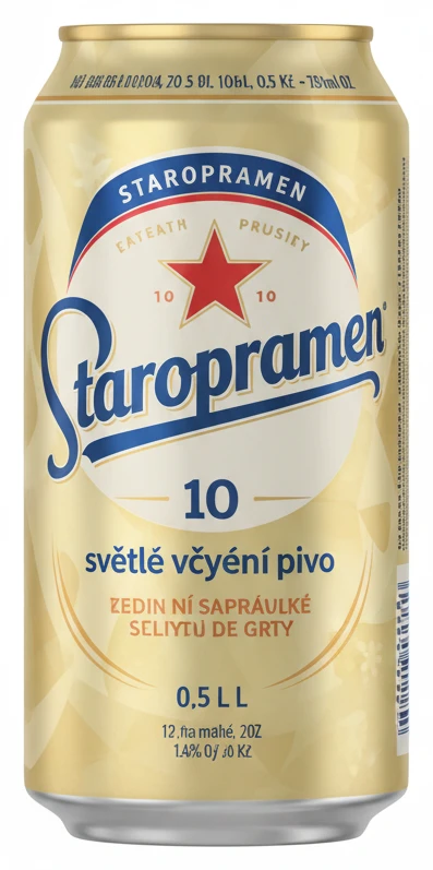 Staropramen 10 světlé výčepní pivo