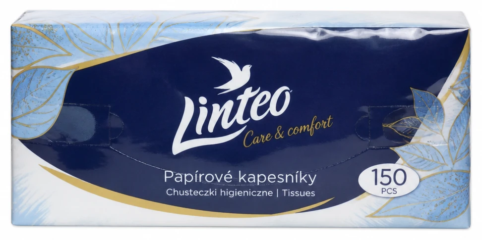 Linteo Papírové kapesníky