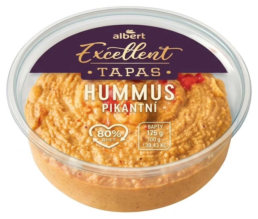 Hummus pikantní