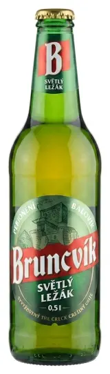 BRUNCVÍK Pivo světlý ležák