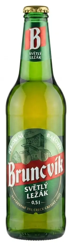 BRUNCVÍK Pivo světlý ležák