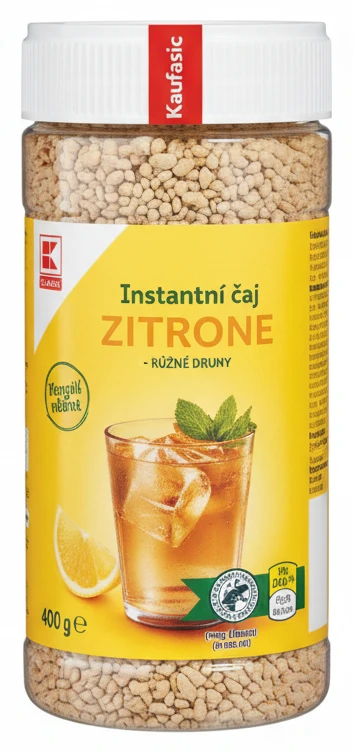 Instantní čaj různé druhy