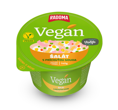 RADOMA Vegan šalát s príchuťou Violife Gouda