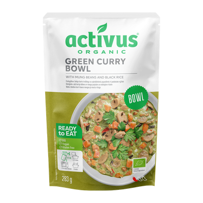 Activus ORGANIC Green curry bowl