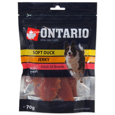 Ontario Měkké kachní Jerky pro psy