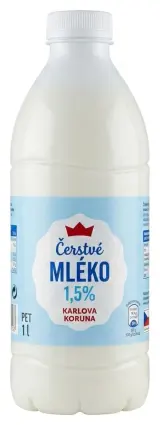 Čerstvé mléko 1,5% Karlova koruna