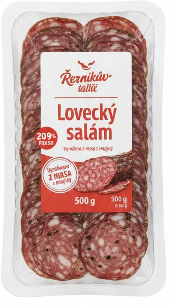 Lovecký salám Řezníkův talíř