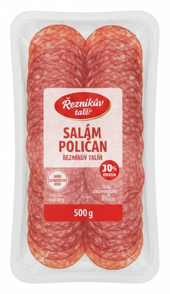 Salám poličan Řezníkův talíř