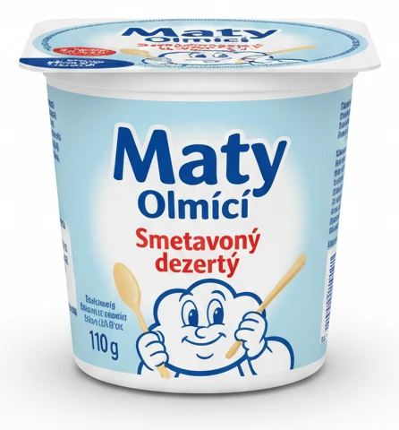 Dezert Maty Olmíci smetanový