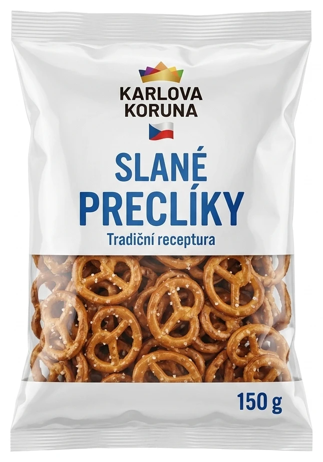 Preclíky Karlova Koruna slané