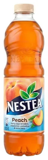 Nestea černý čaj s broskví, zelený čaj s jahodou & aloe vera