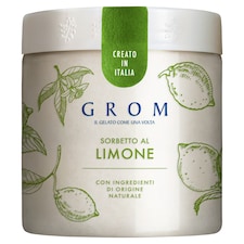 Grom Sorbet Citron italská zmrzlina v kelímku 460ml