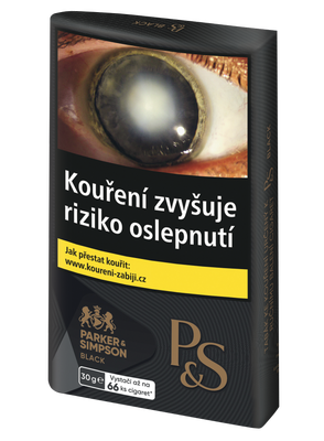P&S Black 30 g - cigaretový tabák