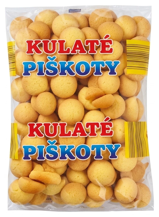 Kulaté piškoty