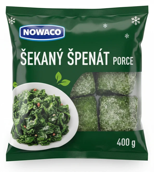Nowaco Špenát sekaný porce