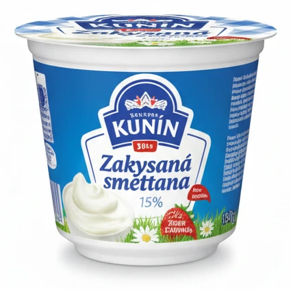 Kunín Zakysaná smetana 15%