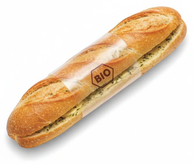 Bageta s máslem a česnekem