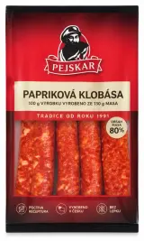 PEJSKAR Papriková klobása