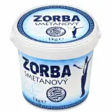 ZORBA Jogurt smetanový bílý