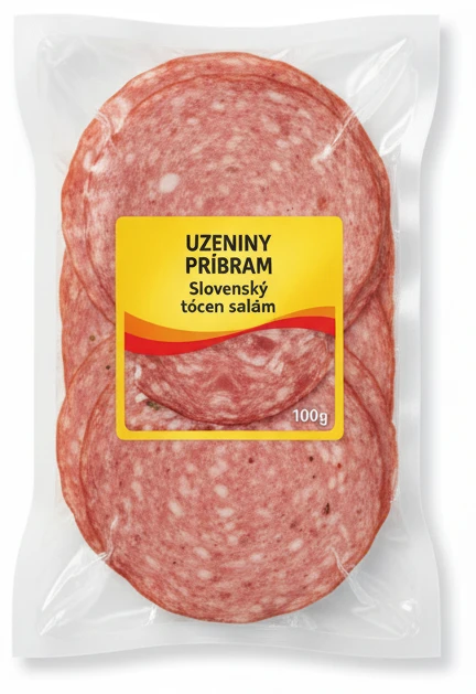 Uzeniny Příbram Slovenský točený salám