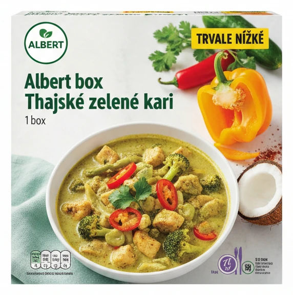 Albert Menu box Thajské zelené kari