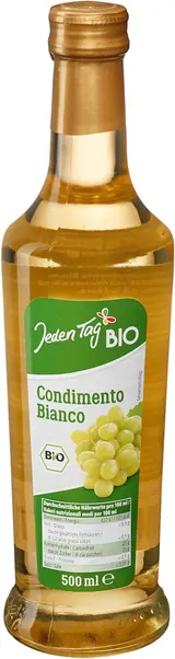 Jeden Tag Bio Condimento Bianco 500ml