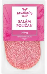 Salám Poličan Řezníkův talíř