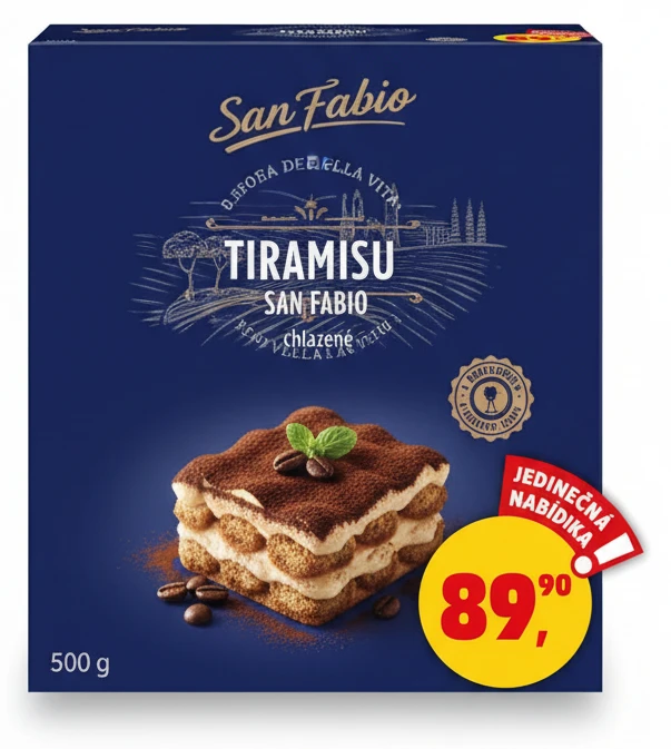 Tiramisu San Fabio chlazené