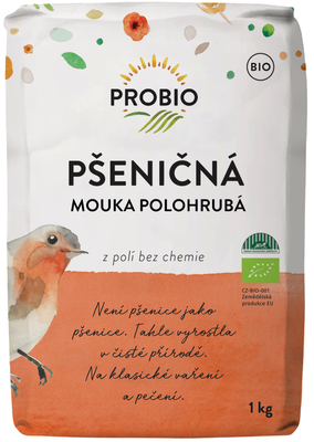 Probio Mouka pšeničná bílá polohrubá