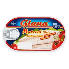 Giana Makrela filety v rajčatové omáčce 170g