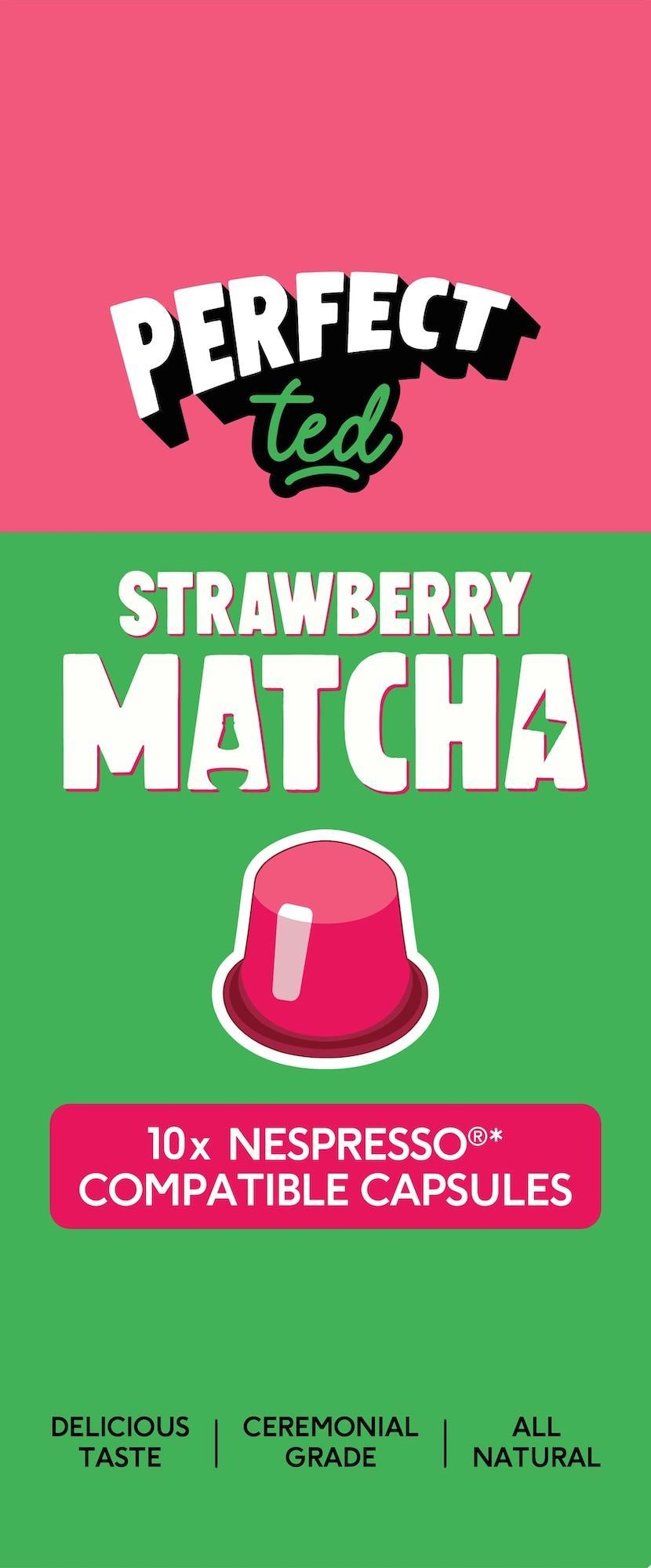 PerfectTed Matcha Pods Jahoda
