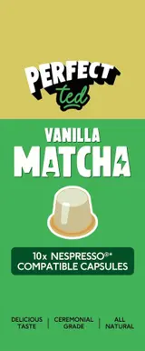PerfectTed Matcha Pods Vanilka