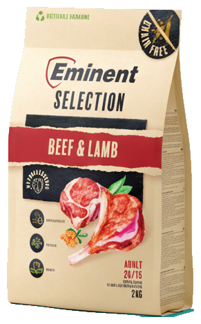 Eminent Selection Adult Beef & Lamb granule pro psy